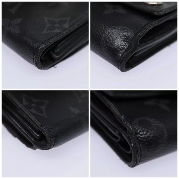LOUIS VUITTON Monogram Eclipse Discovery Compact WalleT - Picture 16 of 16